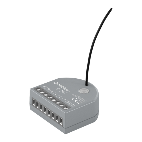 User Manuals: MOBILUS C-ZR Radio Control Receiver
