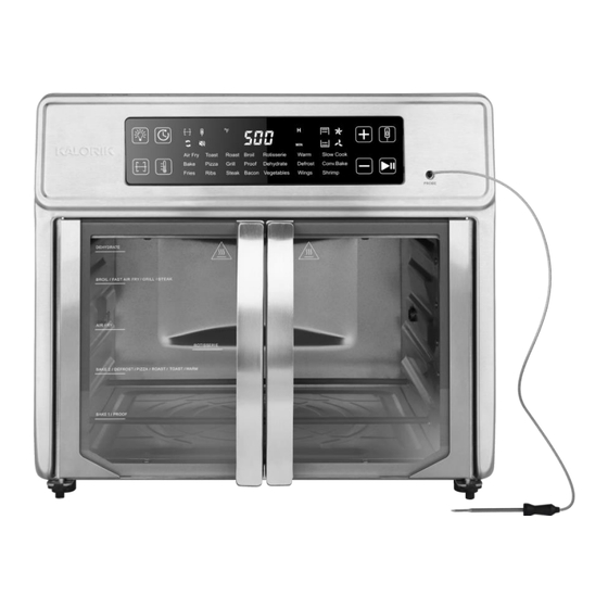 User Manuals: Kalorik MAXX AFO 52233 SS Air Fryer Oven