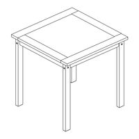 Seconique WHITE SALVADOR SEC/SH/07/21/KK1 Assembly Instructions Manual