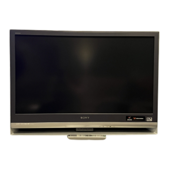 Sony GRAND WEGA KDF-E42A10 Operating Instructions Manual