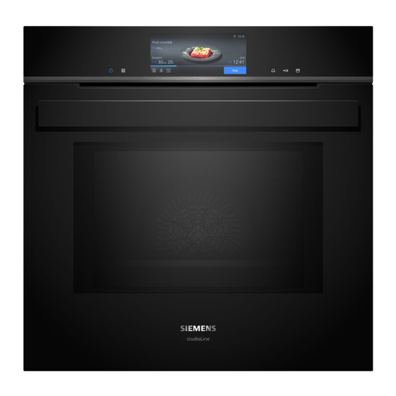 Siemens HN978GM 1 Series User Manual And Installation Instructions