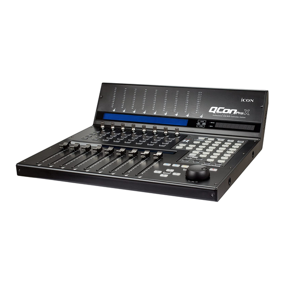 ICON Qcon proX User Manual