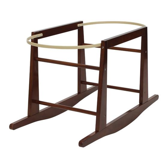 My Child ROCKING MOSES BASKET STAND Manual