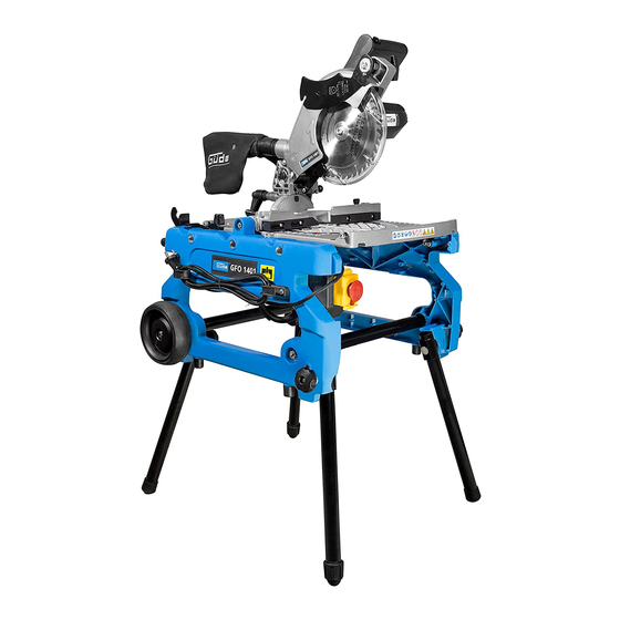 Gude GFO 1401 Manual
