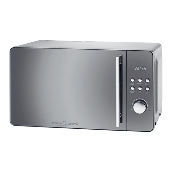 Profi Cook PC-MWG 1175 Instruction Manual
