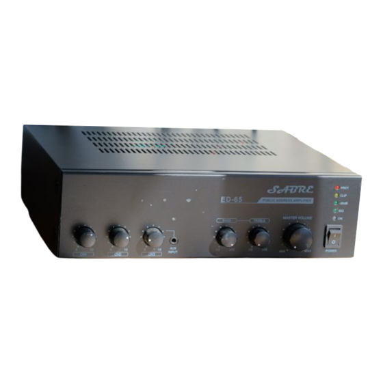 Sabre ED-35 Manual