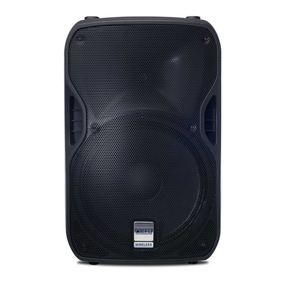 Alto Professional TRUESONIC TS115W Manuals