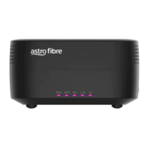 ASTRO Fibre WiFi Kencang User Manual