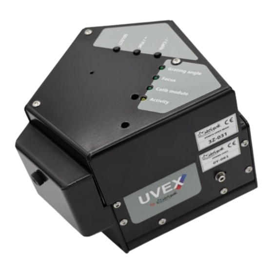 User Manuals: shelyak UVEX PF0079 Motorized Telescope