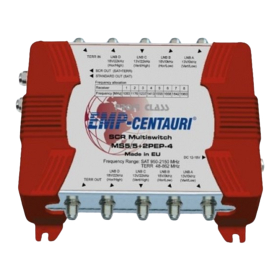 EMP-Centauri MS5/5+2PIP-4 Instruction Manual