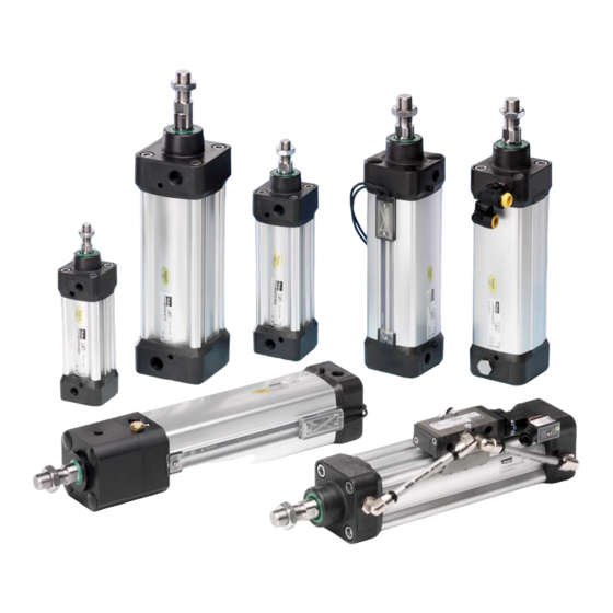 Parker P1D Series Pneumatic Cylinder Manuals