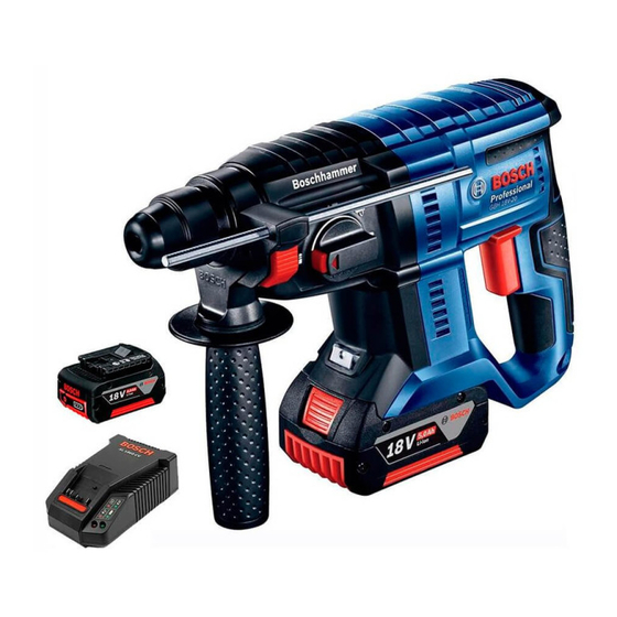 Bosch Professional GBH 18V-20 Original Instructions Manual