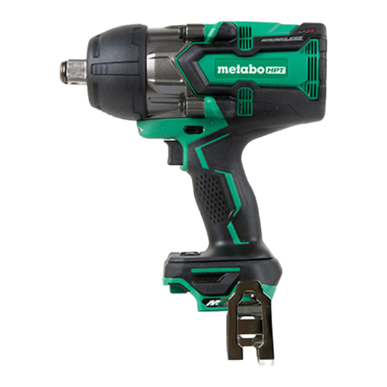 Metabo HPT WR 36DA Instruction Manual