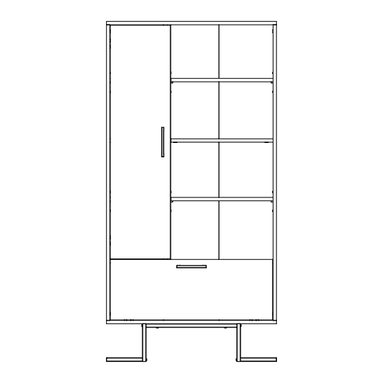 Furmet Full Moon Bookcase Manual