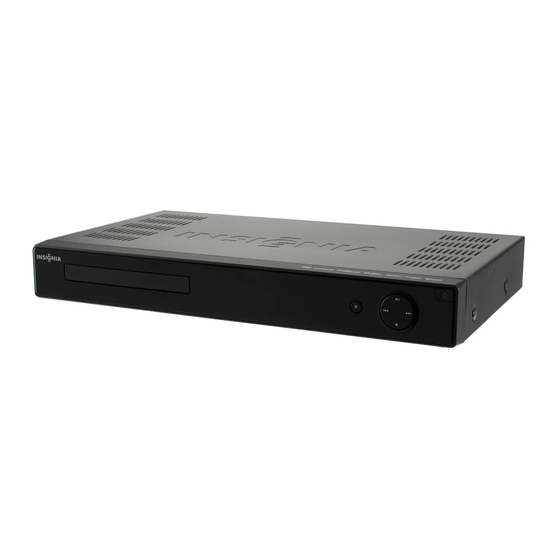 Insignia NS-2BRDVD - Blu-Ray Disc Player Guía Del Usuario