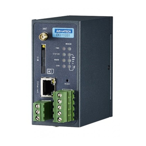 Advantech EKI-1331 User Manual