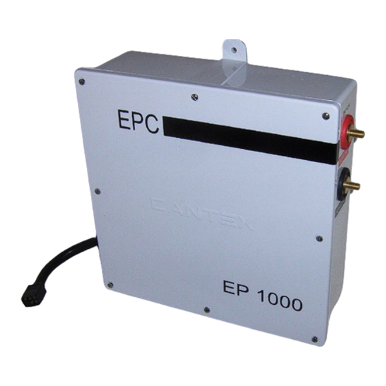 User Manuals: epc EP-2000 Motor Speed Control
