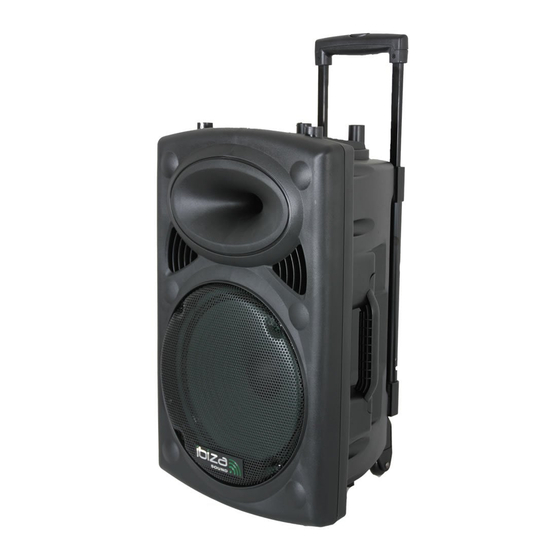 Ibiza sound PORT8VHF-BT Manual