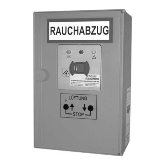 STG-BEIKIRCH RZ VdS 2A Technical Information And Operating Instruction