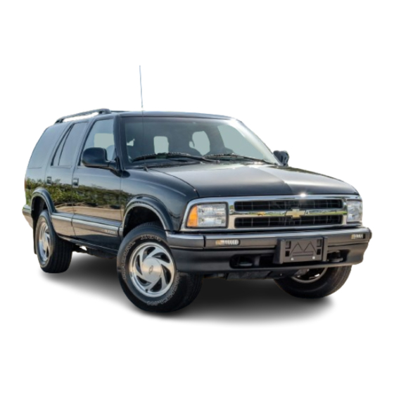 Chevrolet 1995 Blazer Owner's Manual