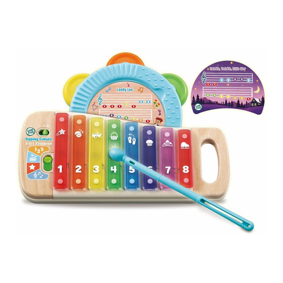 LeapFrog Tappin' Colors 2-in-1 Xylophone Manuals