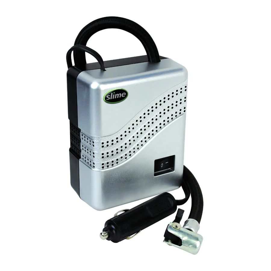 Slime 40019 - 12-Volt All Purpose Inflator Manual