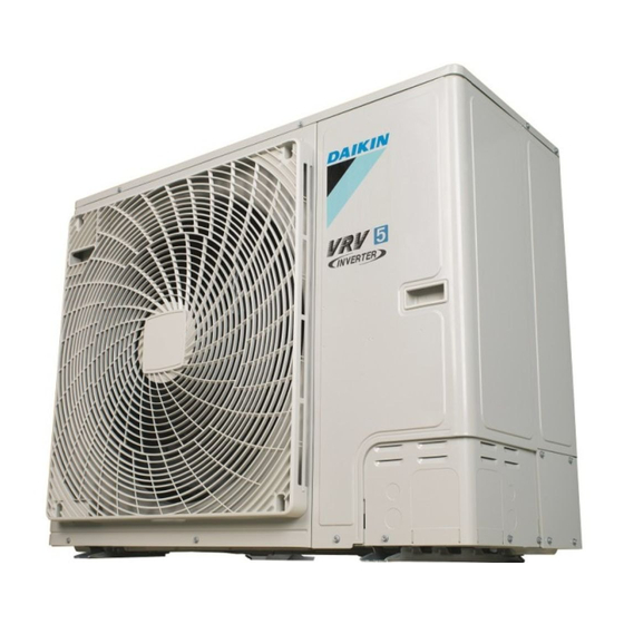 Daikin RXYSA4A7V1B Installer And User Manual