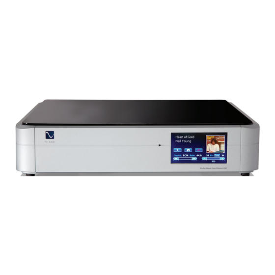 PS Audio PerfectWave DirectStream DAC Instructions For Use Manual