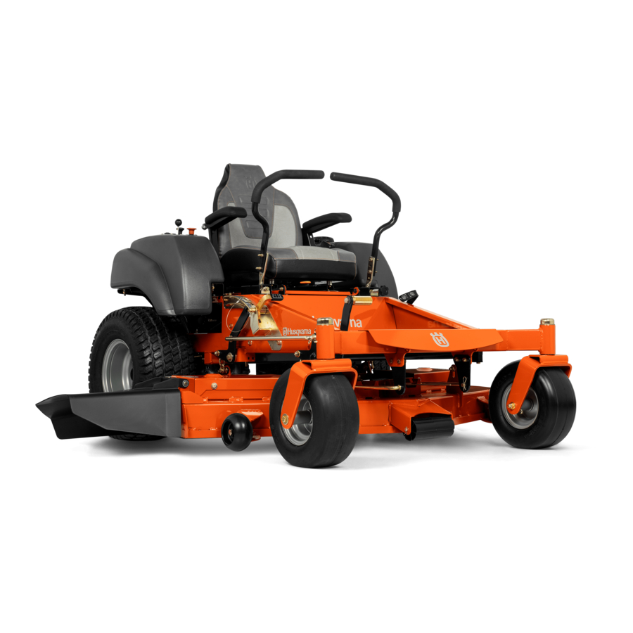 Husqvarna MZ6128ZT / 966613101 Operator's Manual