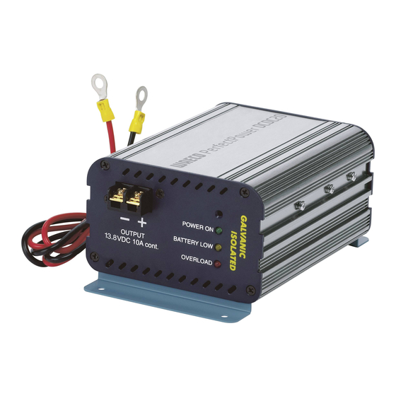 Waeco DC08 Installation And Operating Manual