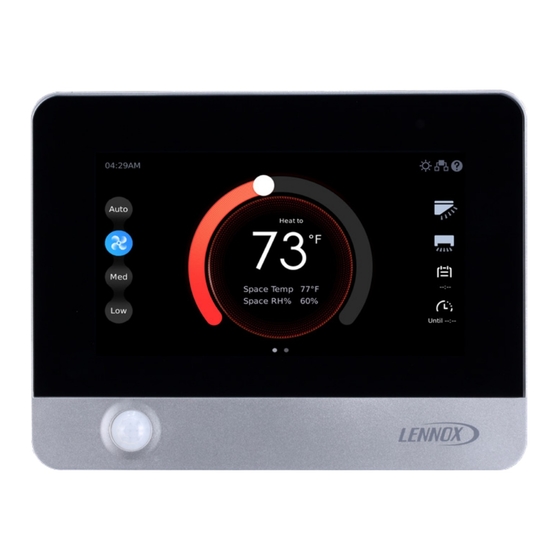 Lennox V0STAT51P-3 Installation & Operation Instructions
