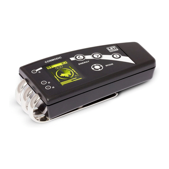SCENAR-COSMODIC EX715Ag User Manual