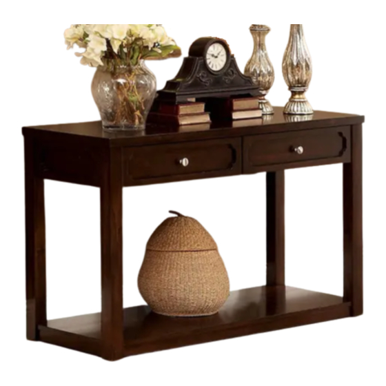 Furniture of America CM4636S Assembly Instructions