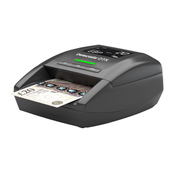 Detectalia D7X Quick Installation Manual