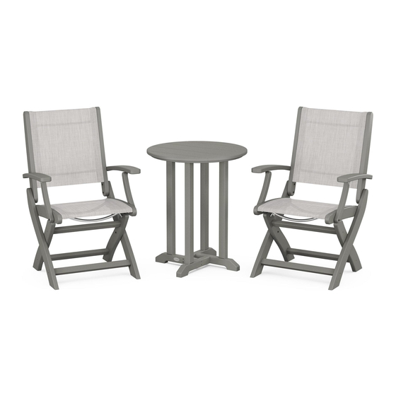 Polywood PWS1295-1 Assembly Instructions