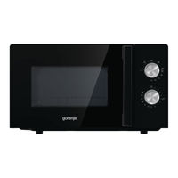 Gorenje MO20E2BH Manual