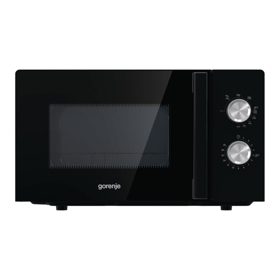 Gorenje MO20E2BH Manual