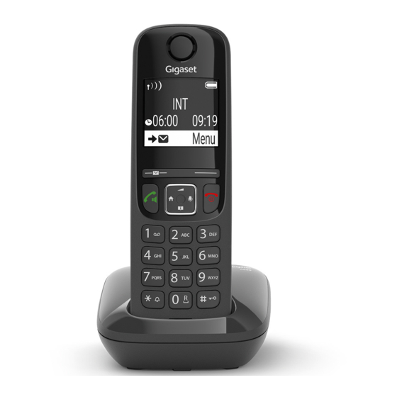 Gigaset A605A Manual