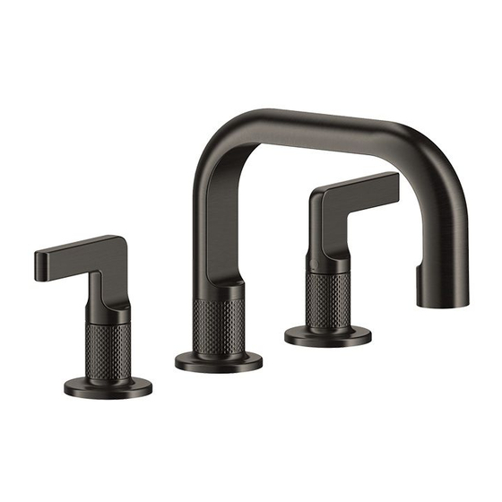 Gessi INCISO 58033 Manual