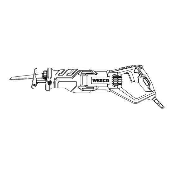 Wesco WS3660 Original Instructions Manual