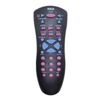 RCA RCU310BB - Universal Remote Control User Manual