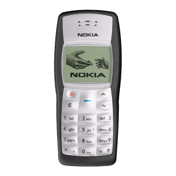 Nokia 1101 Manuals