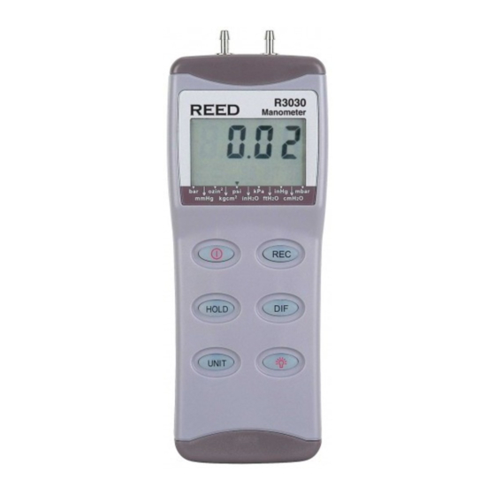 REED R3030: R3100 Instruction Manual
