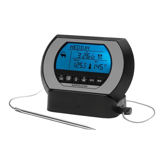 Napoleon Wireless Thermometer withTimer Manuals