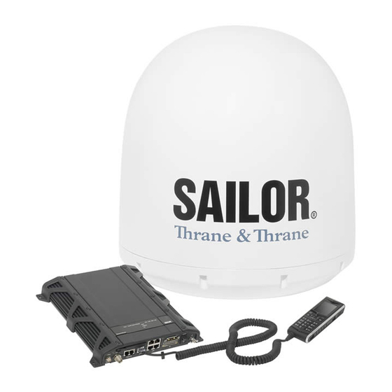 Thrane&Thrane Sailor 500 FleetBroadband User Manual