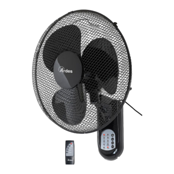 ARDES AR5W40RW Instructions For Use Manual