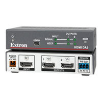 Extron Electronics HDMI DA2 User Manual