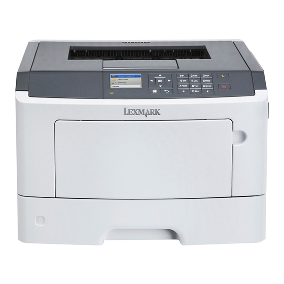 Lexmark MS310 Quick Refence Manual
