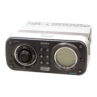 Sony CDX-HS70MW - Marine Stereo Service Manual