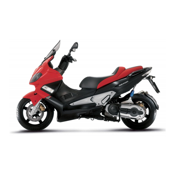 Gilera Nexus 500 euro 3 Workshop Manual